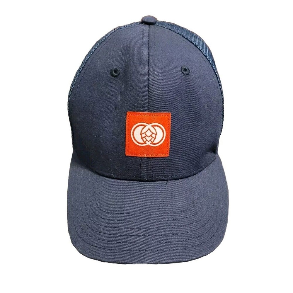 Yakima Chief Hops YCH Trucker Hat Blue Snapback Cap Great Beer Grown Here
